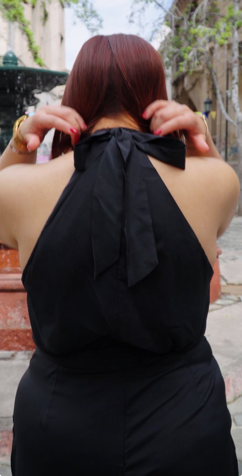 Enterito Negro Con Bolsillos