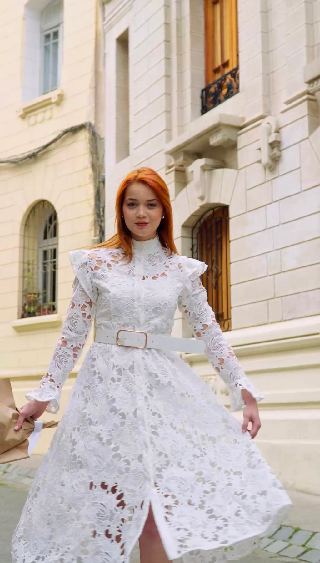Vestido Carrie En Encaje