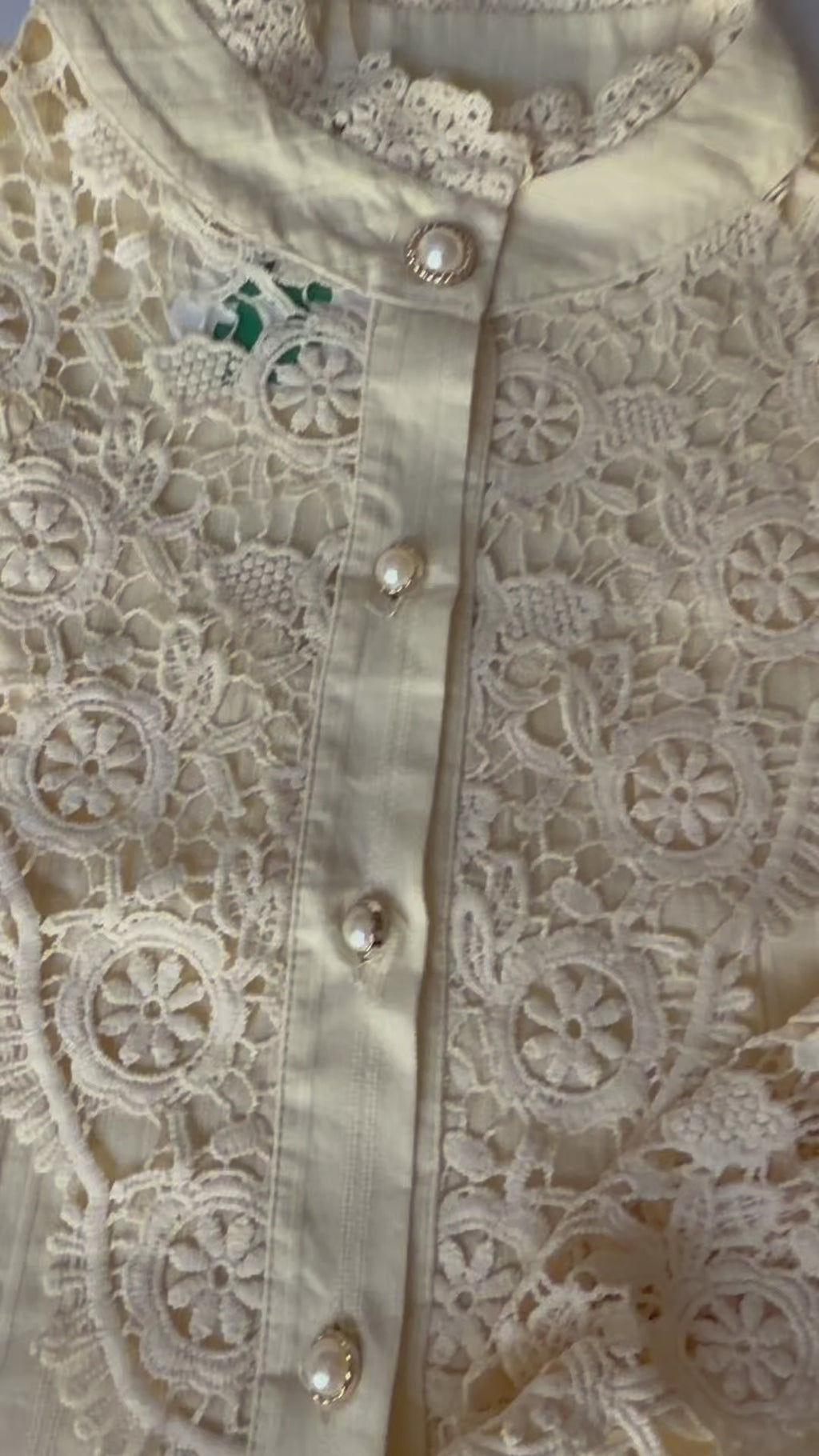 Camisa Con Encajes